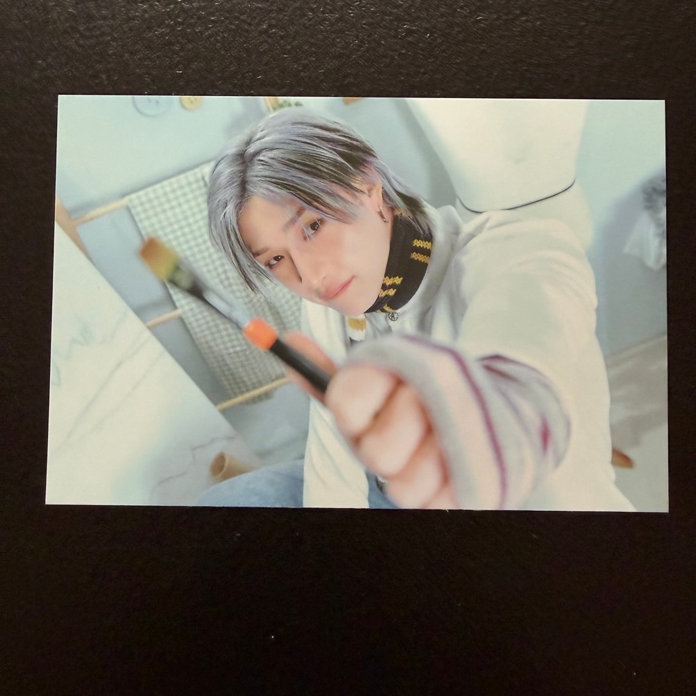 Stray Kids Bang Chan 6th Fan Meeting Stay In Our Little House Official Postcard